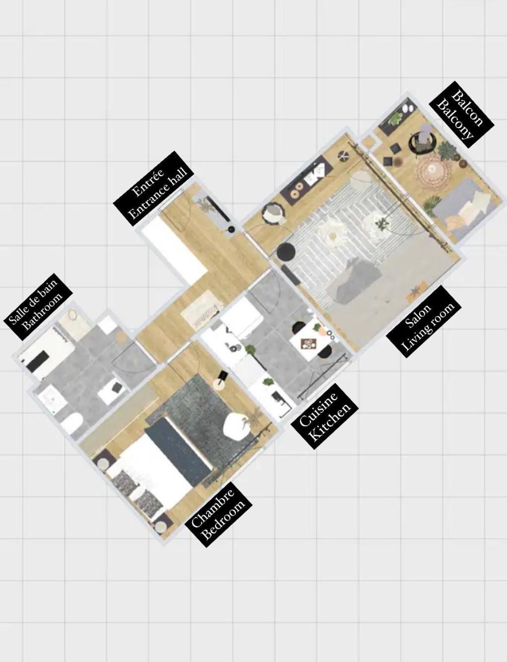 Le Cocon Blanc Metz - T2 - Parking Prive - Balcon - Nouvelle Ville, Gare Exterior photo